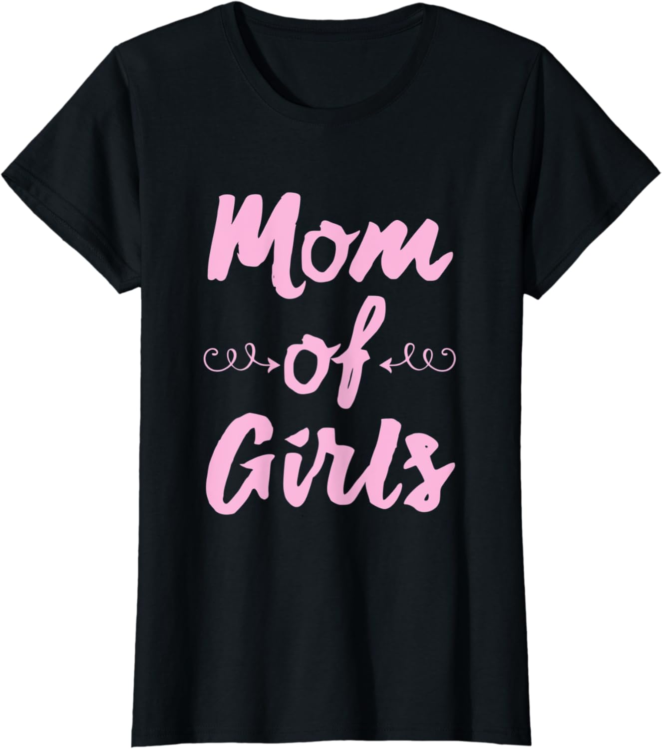 Womens mom of girls mother daughter gift for mother's day T